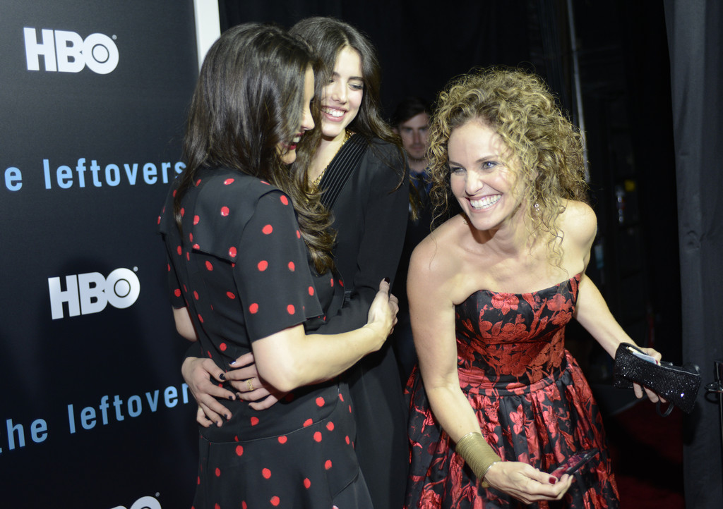 with Margaret Qualley and Amy Brenneman