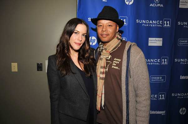 with Terrence Howard