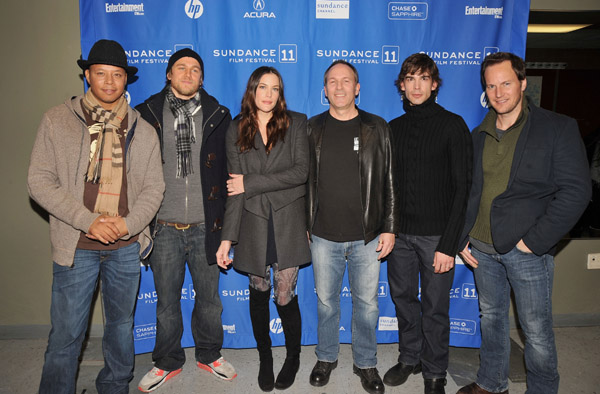 with Terrence Howard, Charlie Hunnam, Matthew Chapman, Christopher Gorham and Patrick Wilson