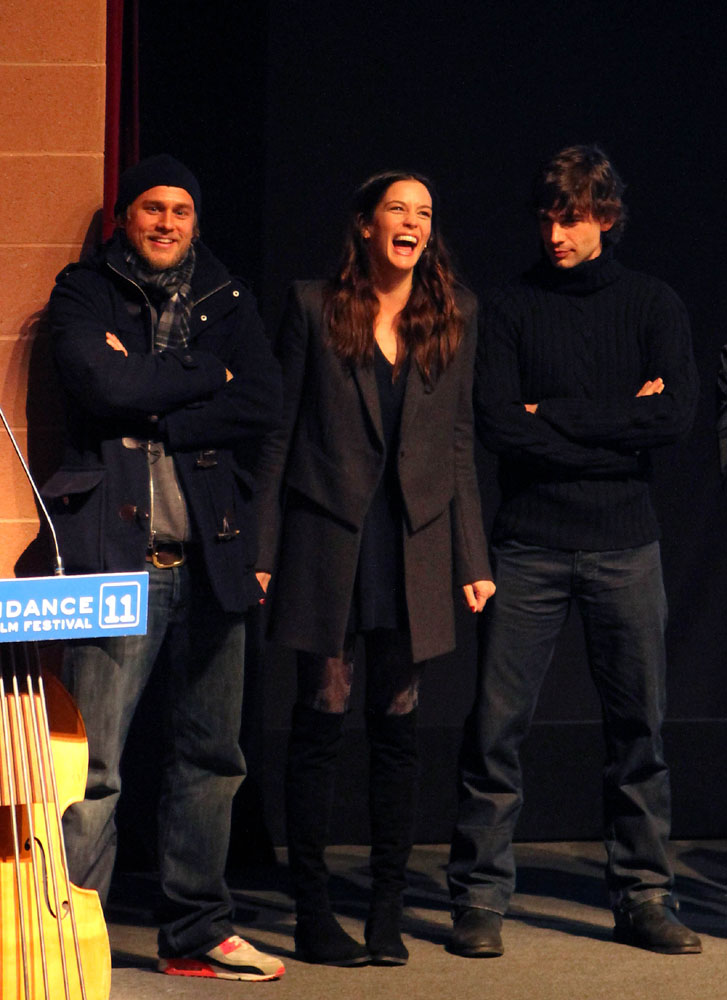 Q&A session, with Charlie Hunnam and Christopher Gorham