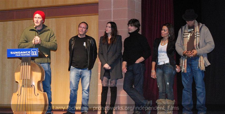 Q&A session with The Ledge cast and crew. Photo courtesy of Larry Richman