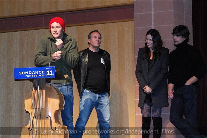 Q&A session with The Ledge cast and crew. Photo courtesy of Larry Richman