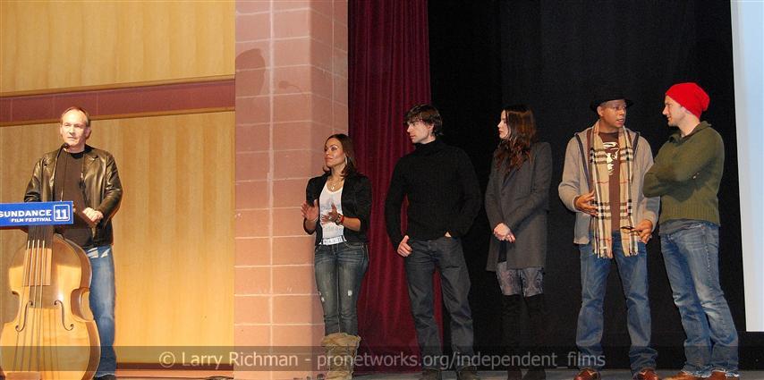 Q&A session with The Ledge cast and crew. Photo courtesy of Larry Richman