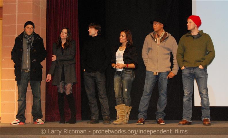 Q&A session with The Ledge cast and crew. Photo courtesy of Larry Richman