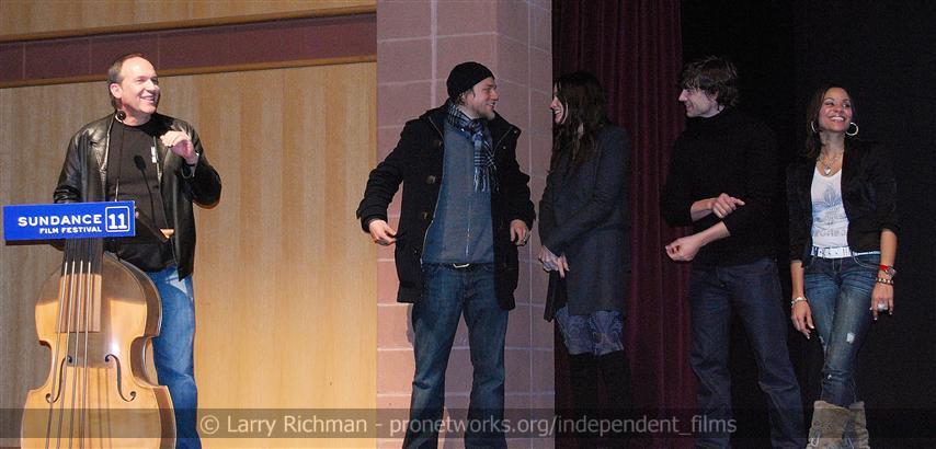 Q&A session with The Ledge cast and crew. Photo courtesy of Larry Richman