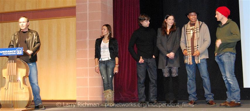 Q&A session with The Ledge cast and crew. Photo courtesy of Larry Richman