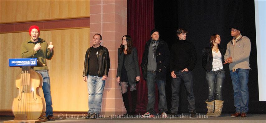 Q&A session with The Ledge cast and crew. Photo courtesy of Larry Richman