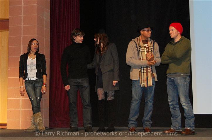 Q&A session with The Ledge cast and crew. Photo courtesy of Larry Richman