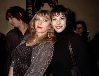 with mom - Bebe Buell