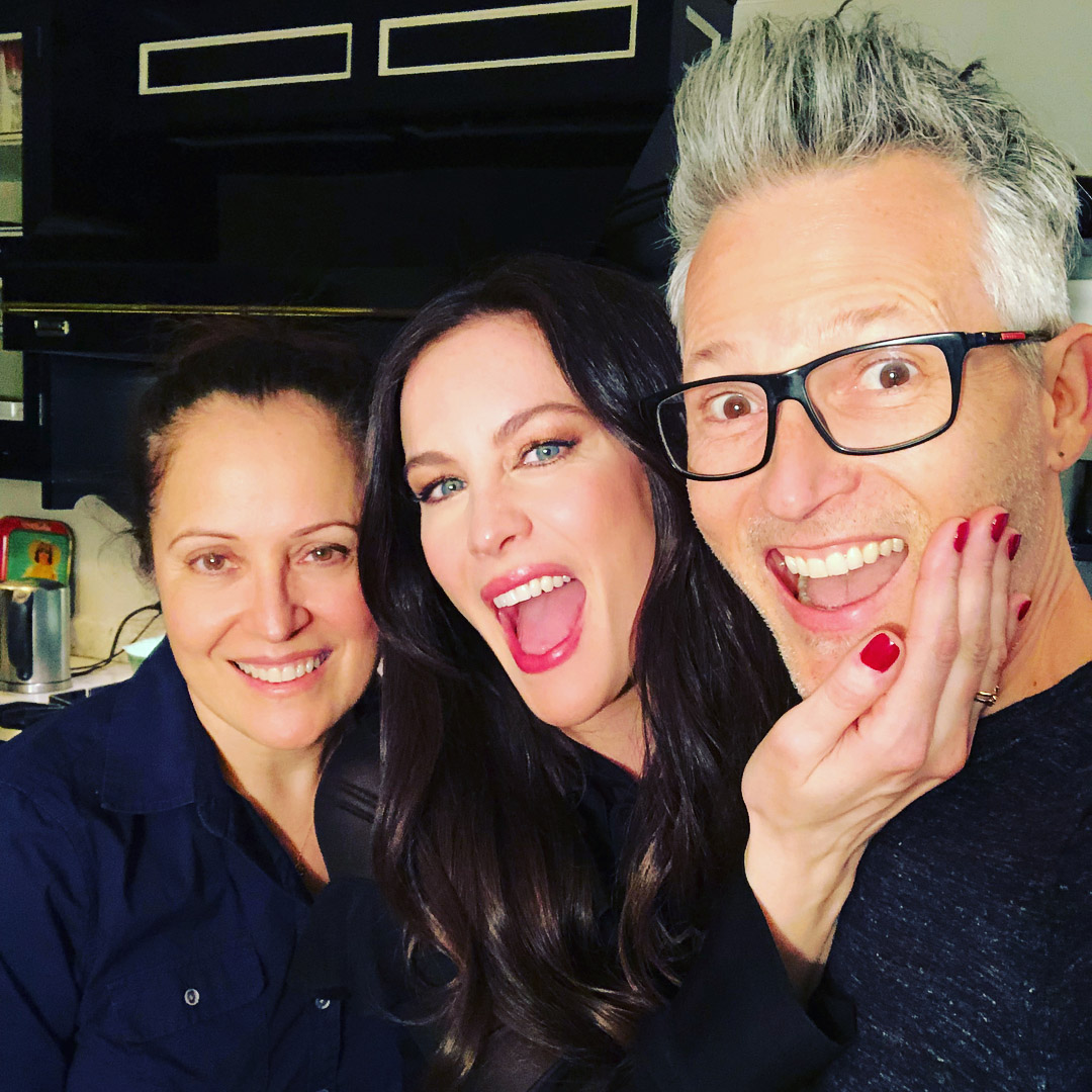 with Genevieve Herr and Dan Sharp, from Dan Sharp's Instagram