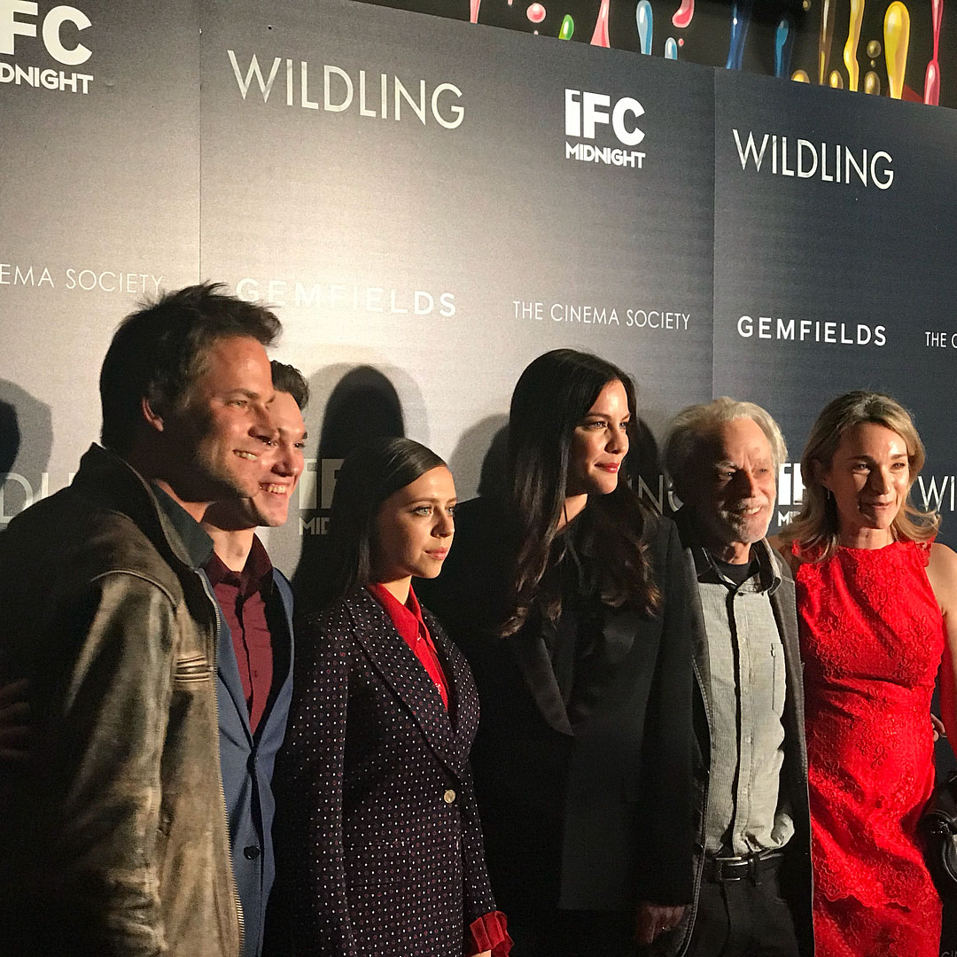 with Fritz Bohm, Collin Kelly-Sordelet, Bel Powley, Brad Dourif and Celine Rattray, from Timothy Christian's Instagram
