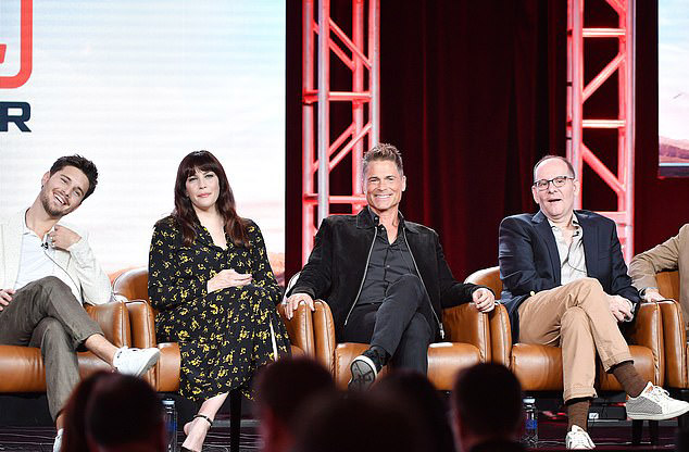 with Ronen Rubinstein, Rob Lowe and Tim Minear