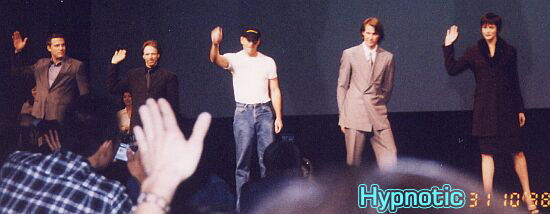 with Armageddon cast and crew