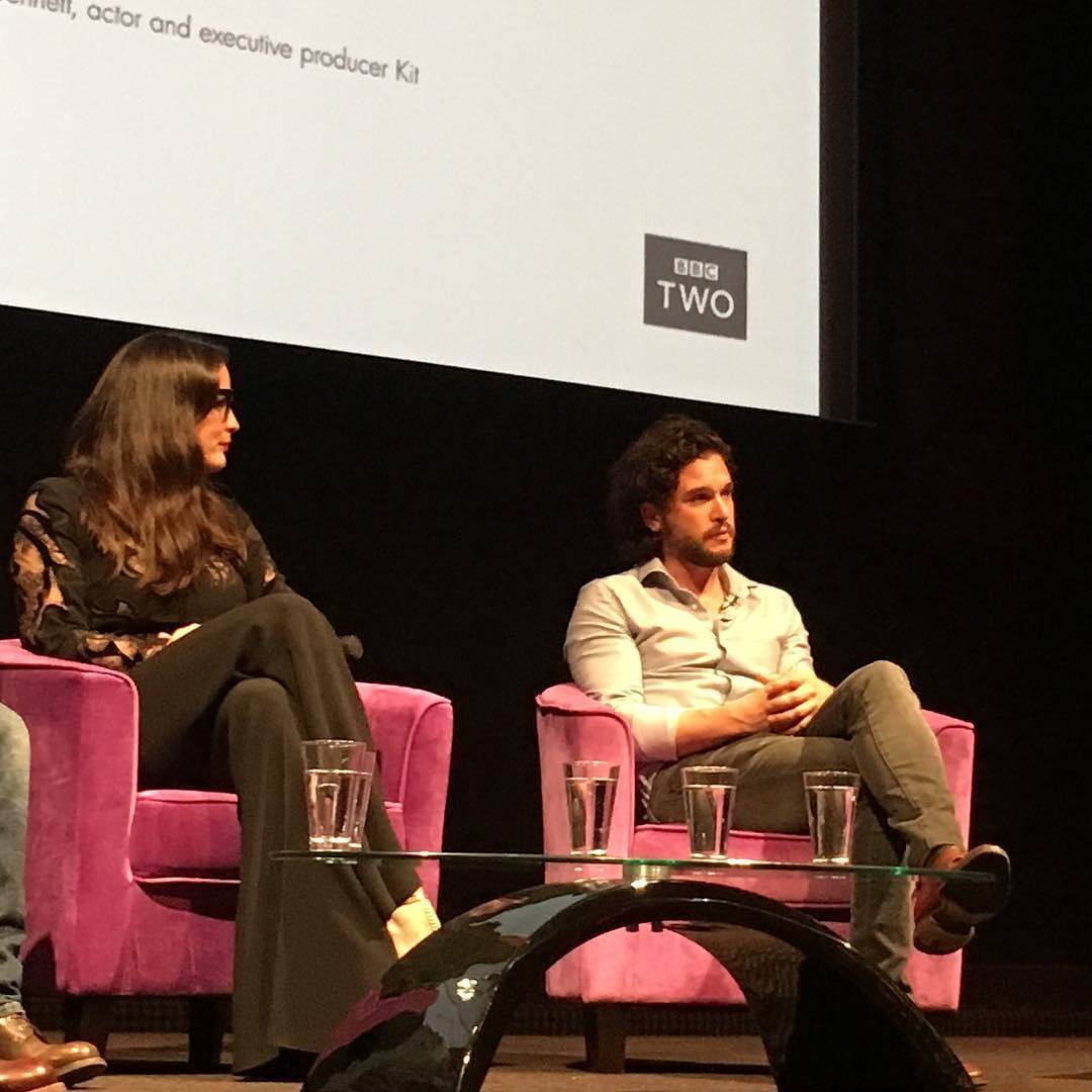 with Kit Harington, from Kit.EmiliaDaily's Instagram