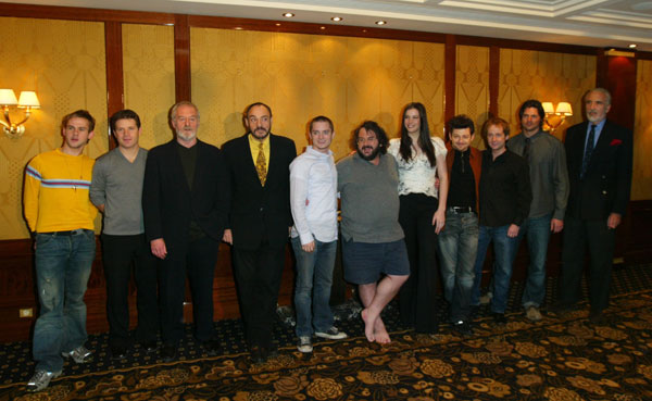 with LOTR Cast