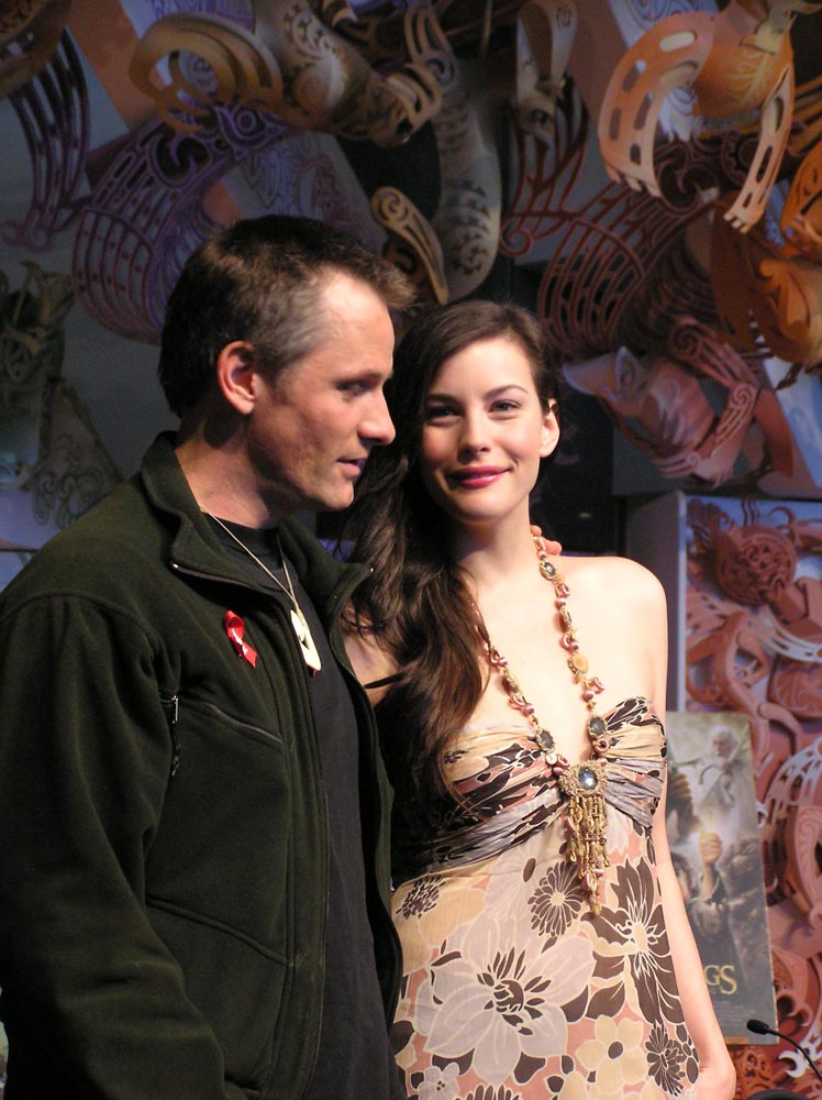 with Viggo MortensenPhoto by Pamela, please don't take without her permission.