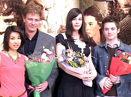 Lord Of The Rings press conference in Japan
