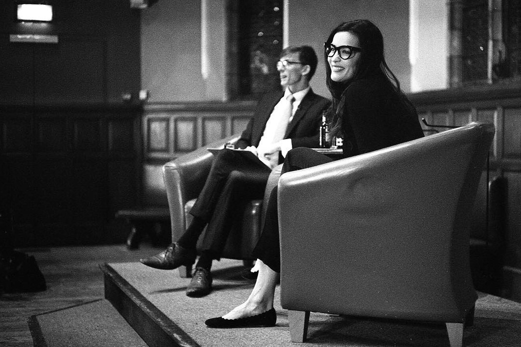 with Chris Zabilowicz, from Sheng Peng's Instagram