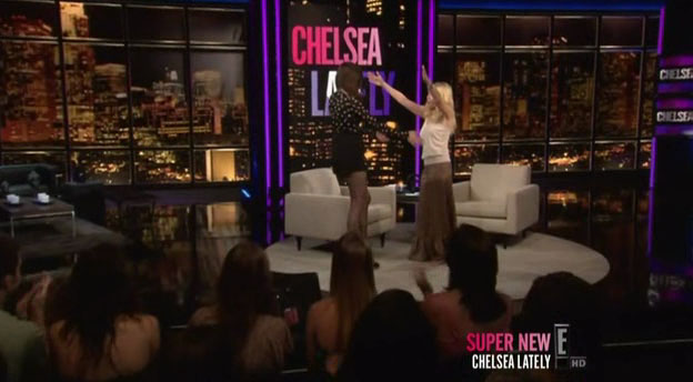 with Chelsea Handler