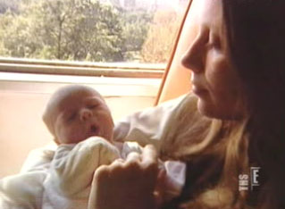 with mom - Bebe Buell