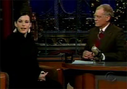 'Late Show' with David Letterman, December 20th 2002