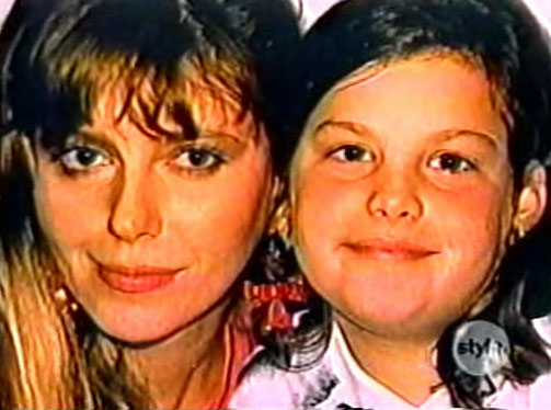 with mom - Bebe Buell