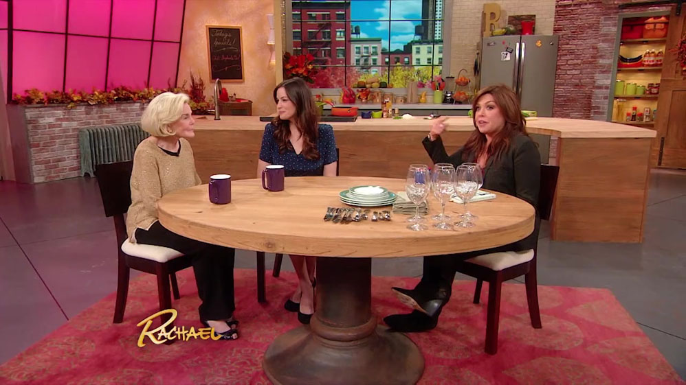 with grandmother Dorothea Johnson