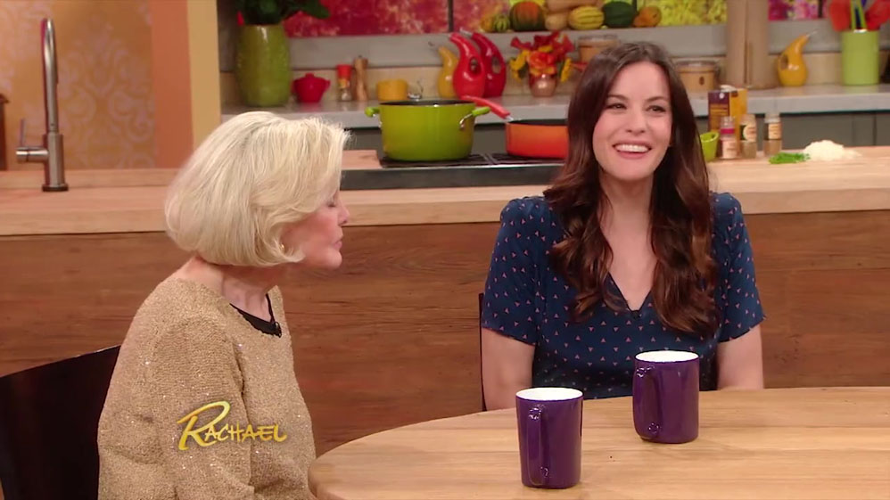 with grandmother Dorothea Johnson