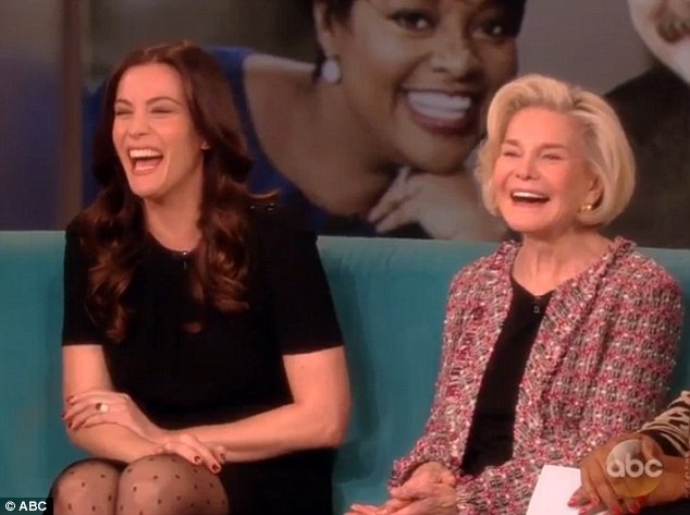 with grandmother Dorothea Johnson