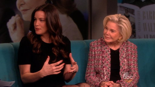 with grandmother Dorothea Johnson