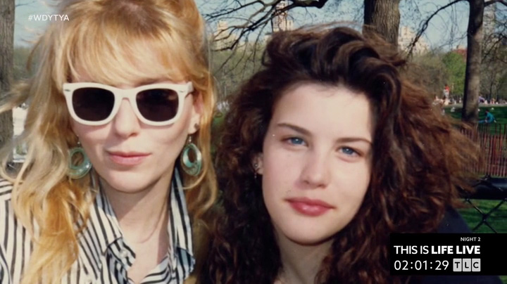 with mom - Bebe Buell