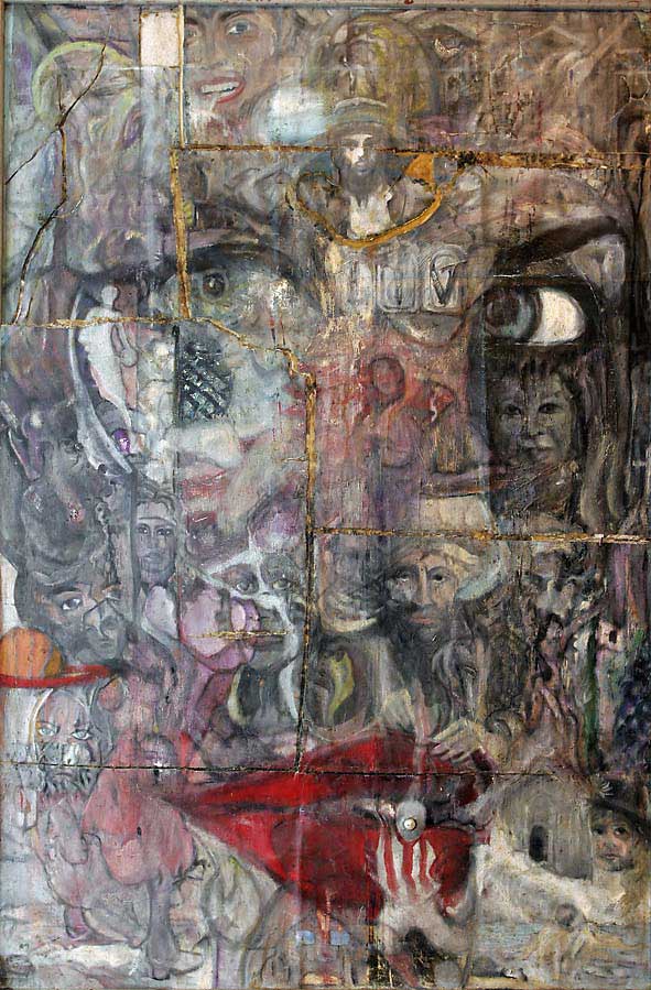 Author: Petar Nikolic"My Life"120x80 cm, oil on canvas