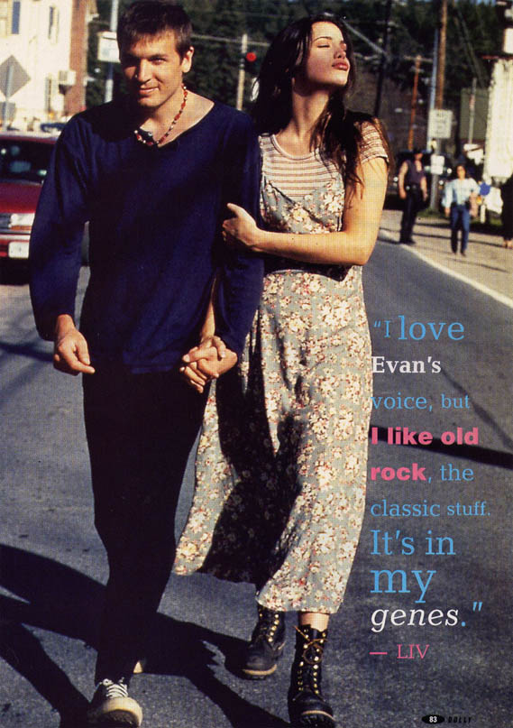 with Evan Dando