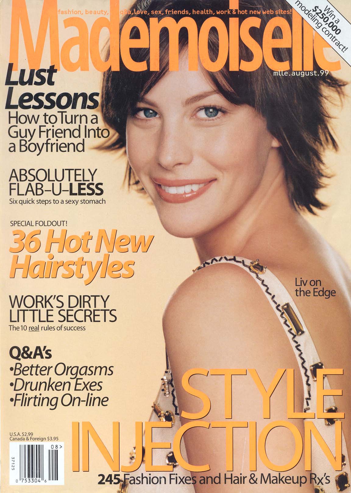 'Mademoiselle' Cover - Photograph by Robert Fleischauer