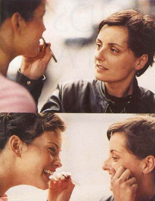 with Jeanine Lobell (creator of STILA cosmetics)