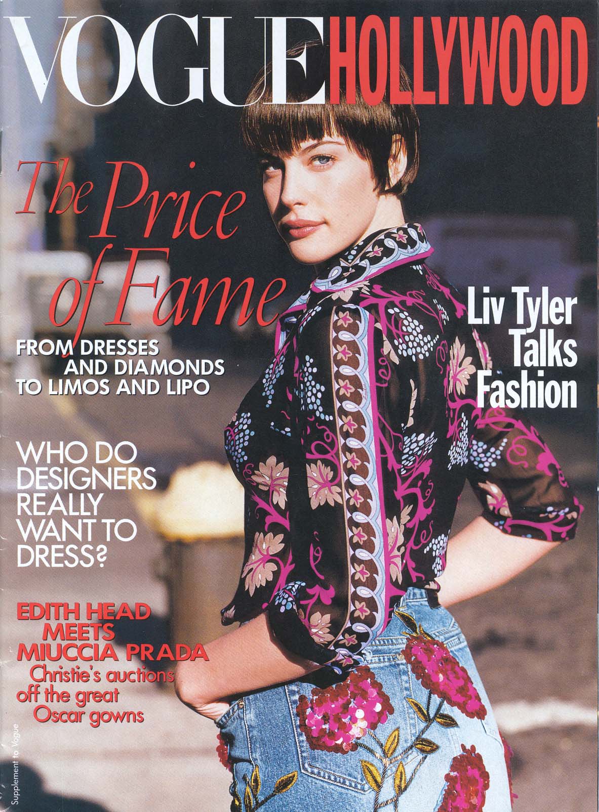 'Vogue Hollywood' Cover