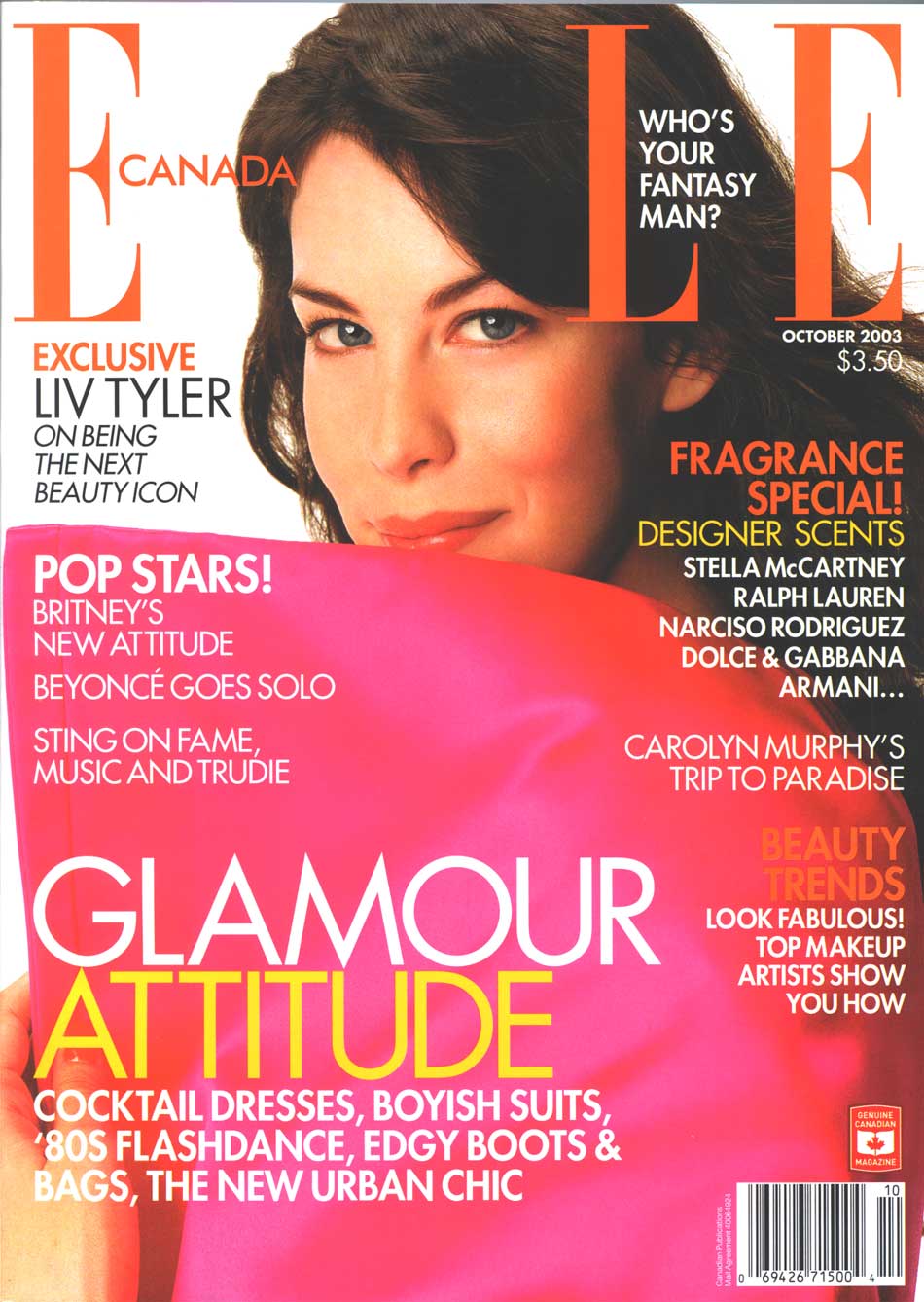 'ELLE' Canada Cover - Photograph by Robert Erdmann