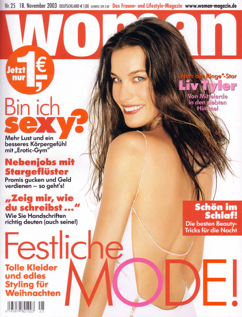 'Woman' cover - Photograph by Michael Thompson