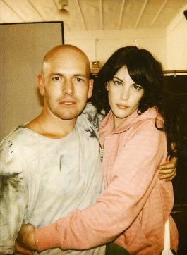 On the set - with Warwick Saint