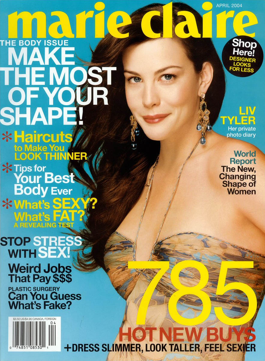 'Marie Claire' Cover - Photograph by Patrick Demarchelier