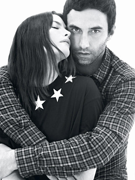 with Riccardo Tisci