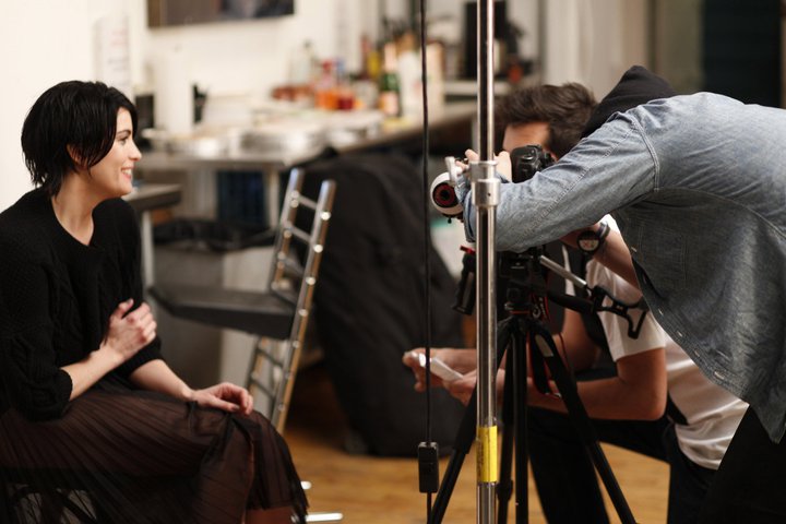 Behind the scenes