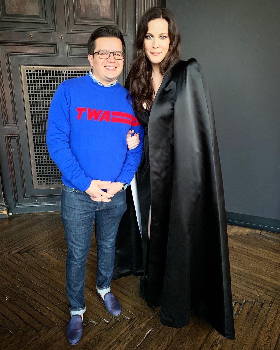 Behind the scenes - from Nestor Lara Baeza's Instagram