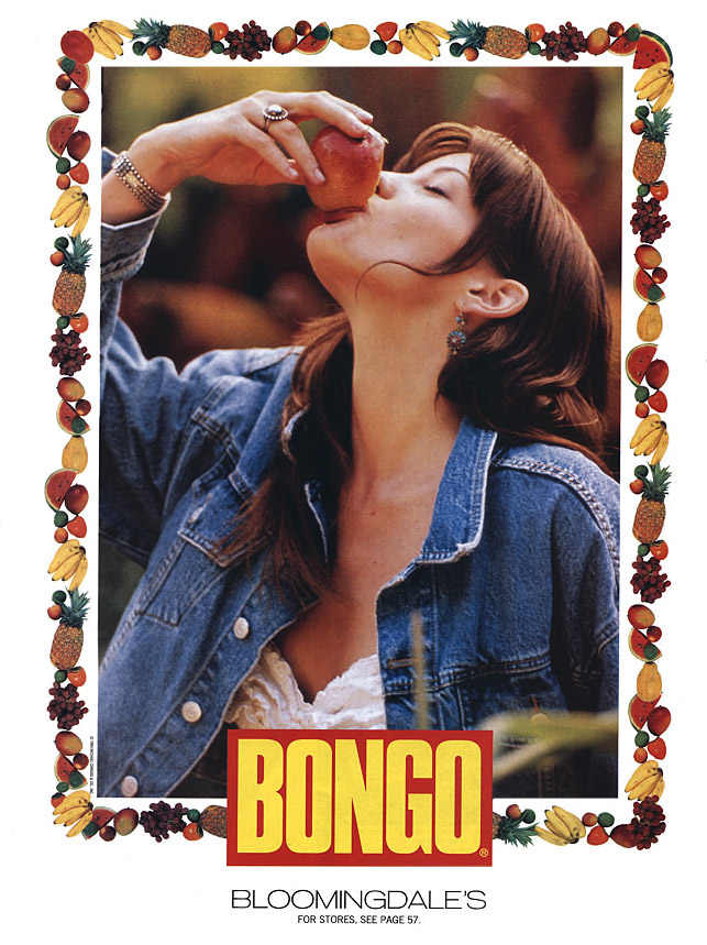 ad for 'Bongo Jeans'