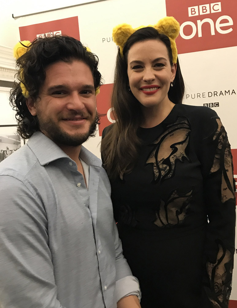 with Kit Harington