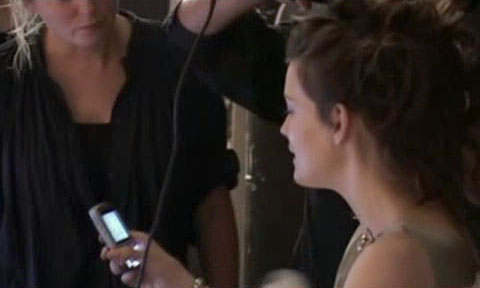 from the photoshoot in Paris, July 2007