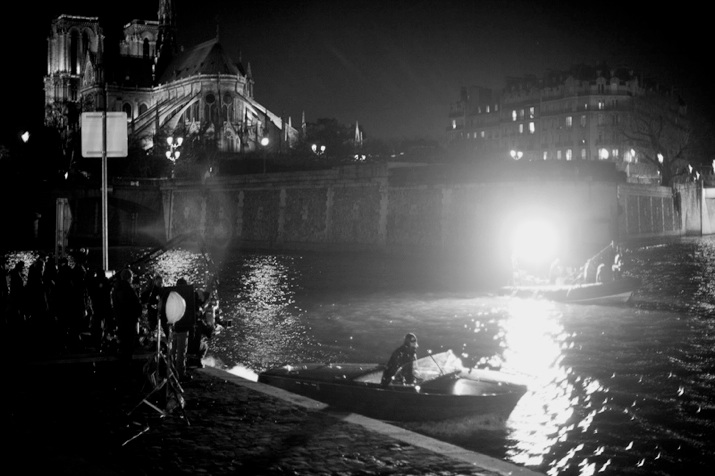 Filming the TV commercial