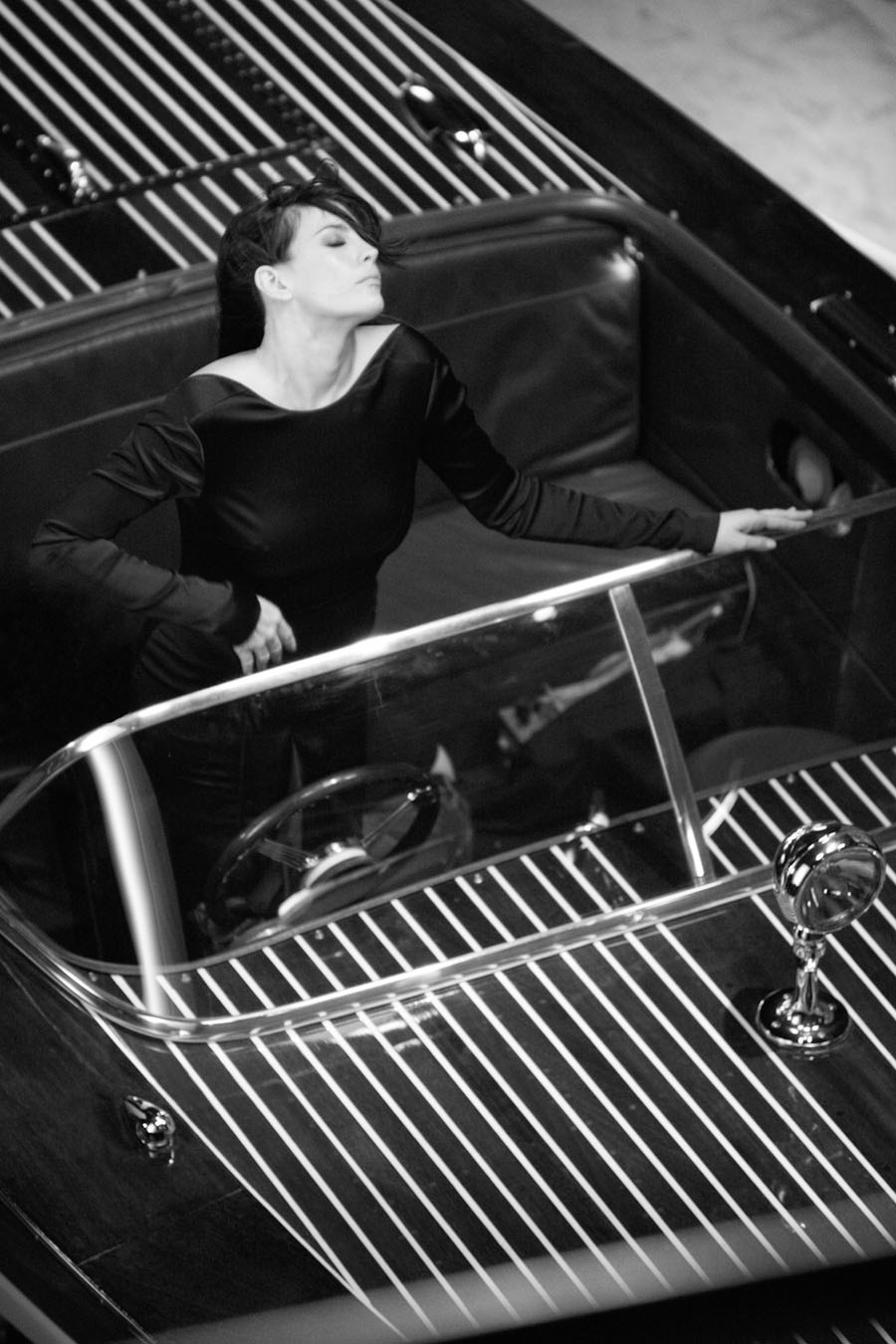 Filming the TV commercial