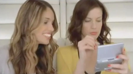 Commercial for "The Legend of Zelda: Phantom Hourglass" game, with sister Chelsea Tyler