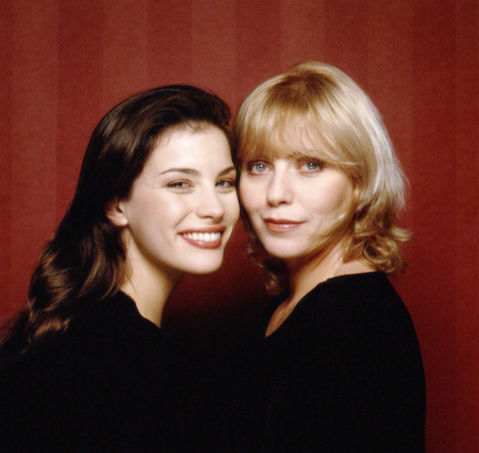 with mom - Bebe Buell